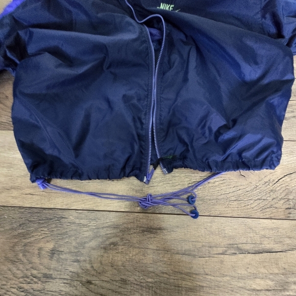 Vintage Navy and Purple Nike Medium Men's Windbreaker Jacket Rn#56323 - Picture 12 of 13